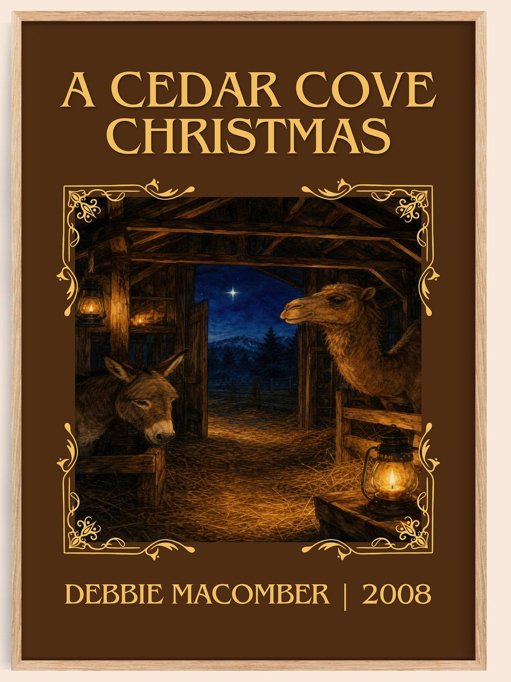 A Cedar Cove Christmas Classic Book Art Print by Debbie Macomber – book poster