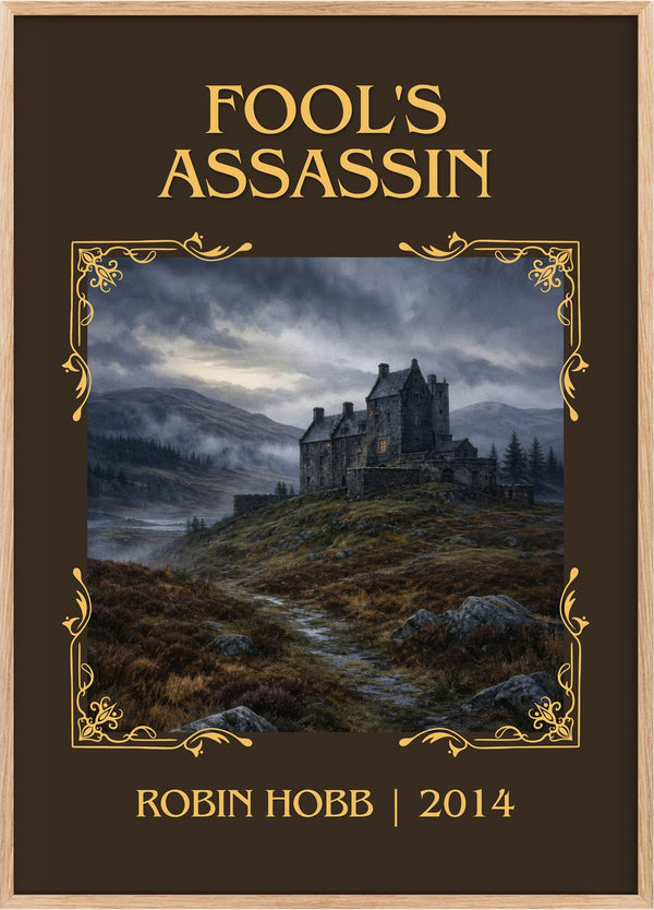 Fool's Assassin Classic Book Art Print by Robin Hobb