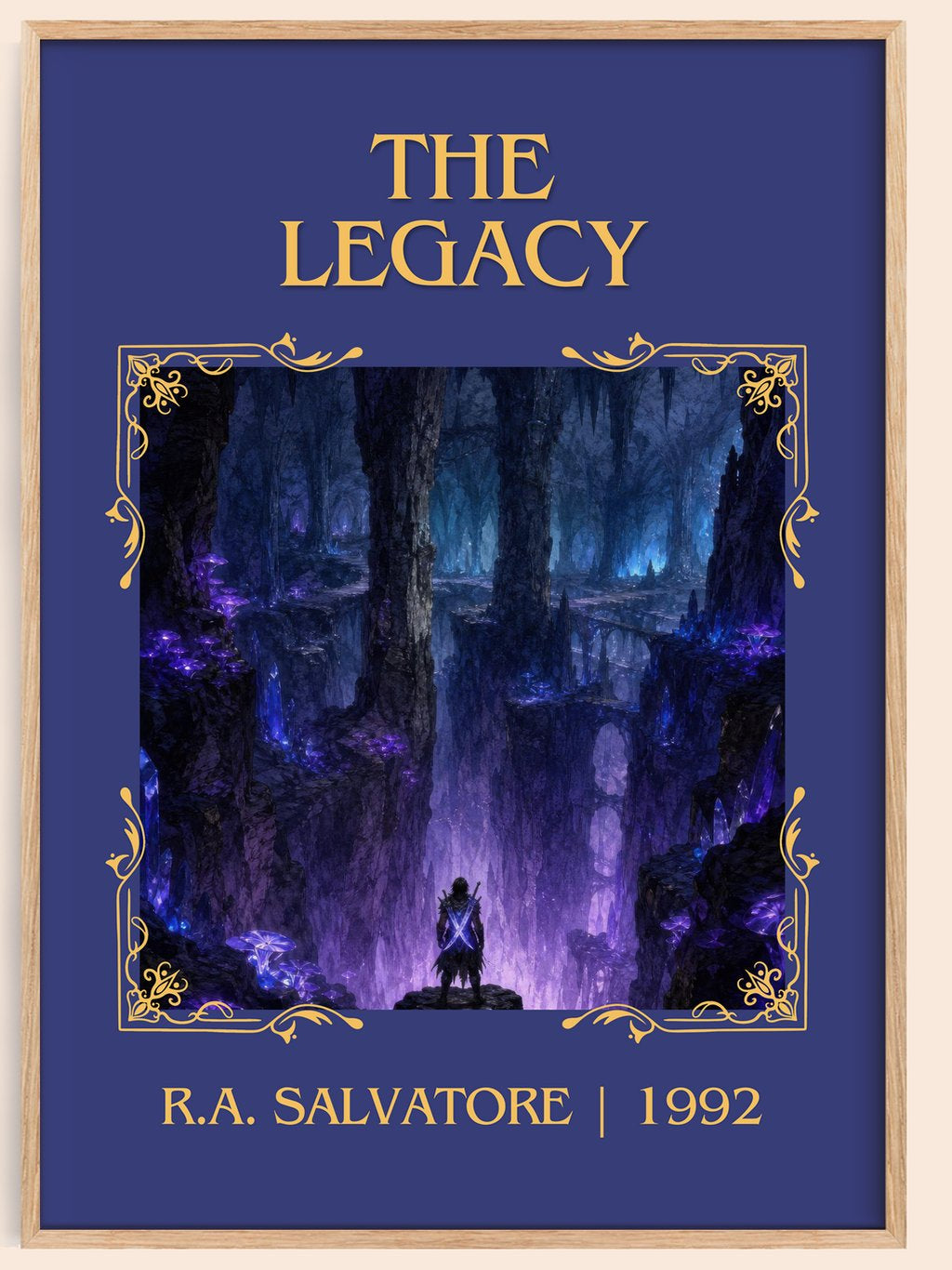 The Legacy Classic Book Art Print by R.A. Salvatore – book poster