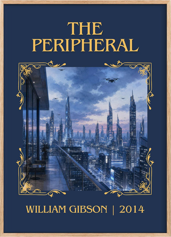 The Peripheral Classic Book Art Print by William Gibson