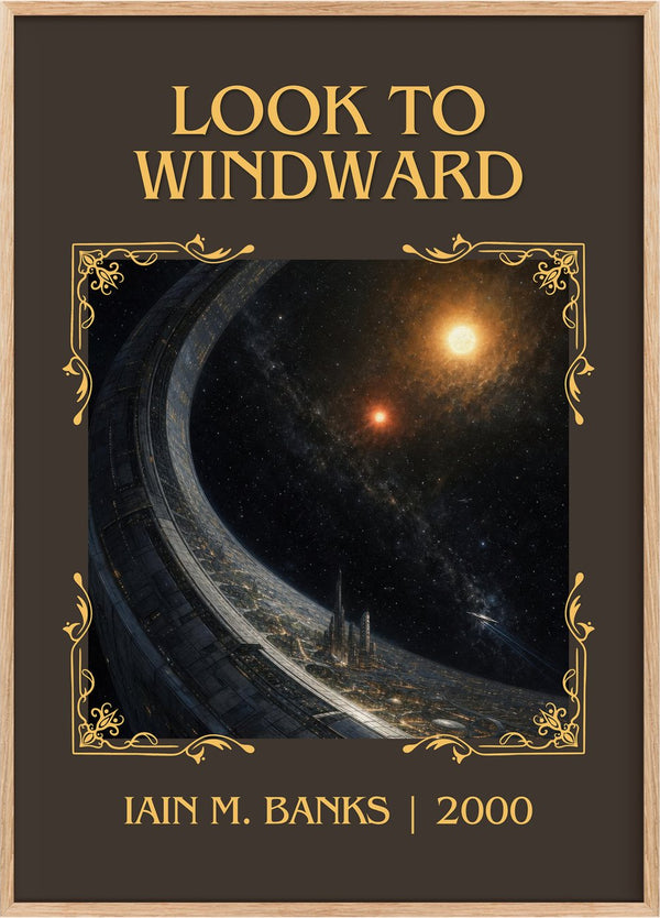 Look to Windward Classic Book Art Print by Iain M. Banks