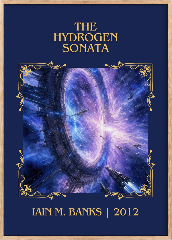 The Hydrogen Sonata Classic Book Art Print by Iain M. Banks