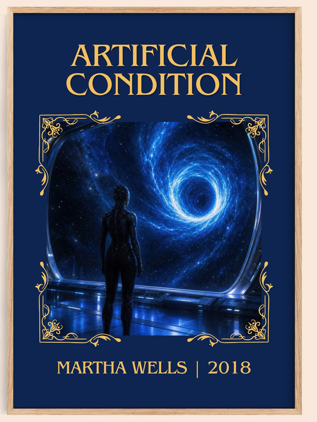 Artificial Condition Classic Book Art Print by Martha Wells – book poster