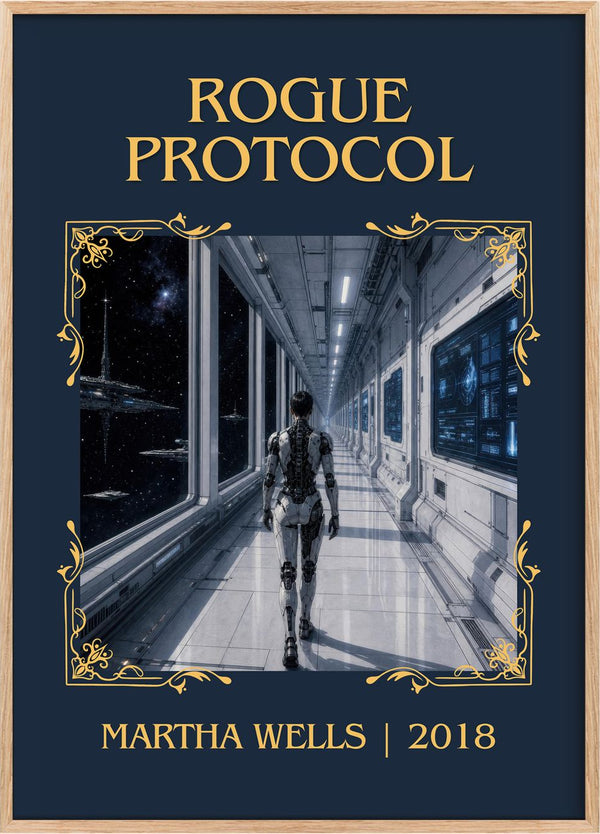 Rogue Protocol Classic Book Art Print by Martha Wells