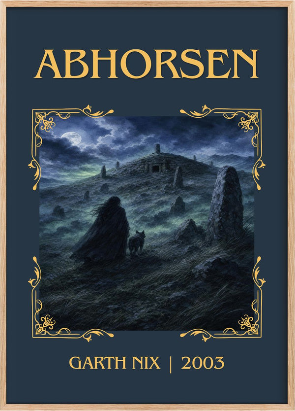 Abhorsen Classic Book Art Print by Garth Nix