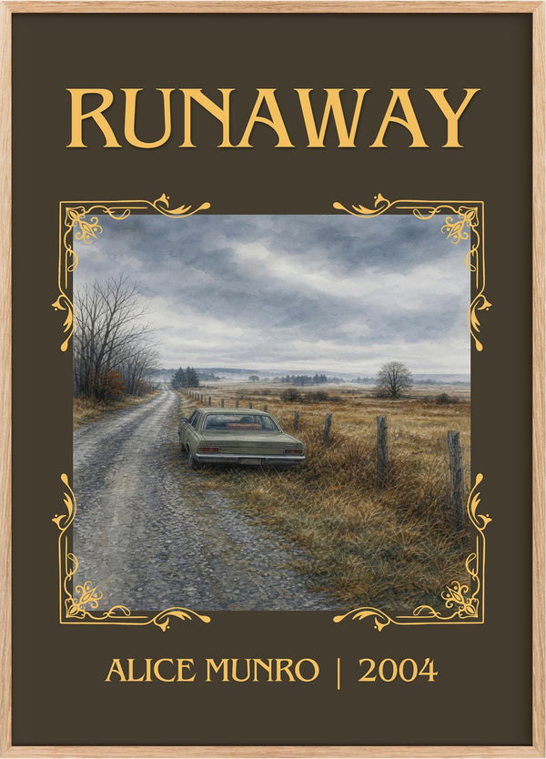 Runaway Classic Book Art Print by Alice Munro