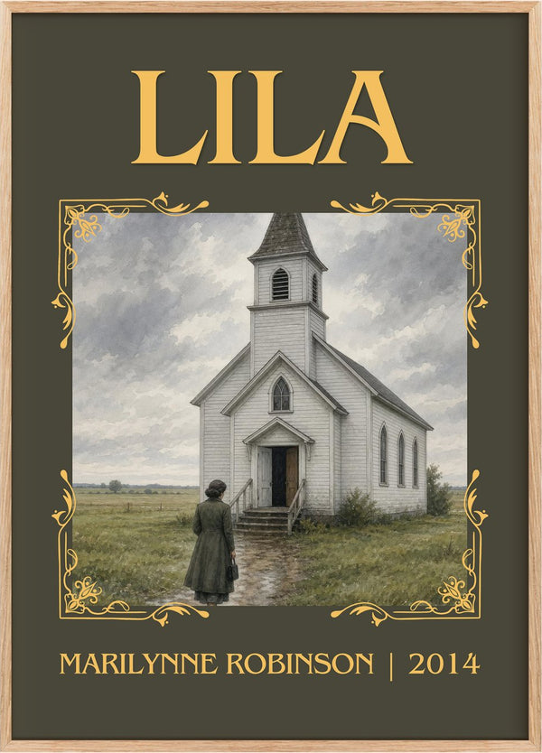 Lila Classic Book Art Print by Marilynne Robinson