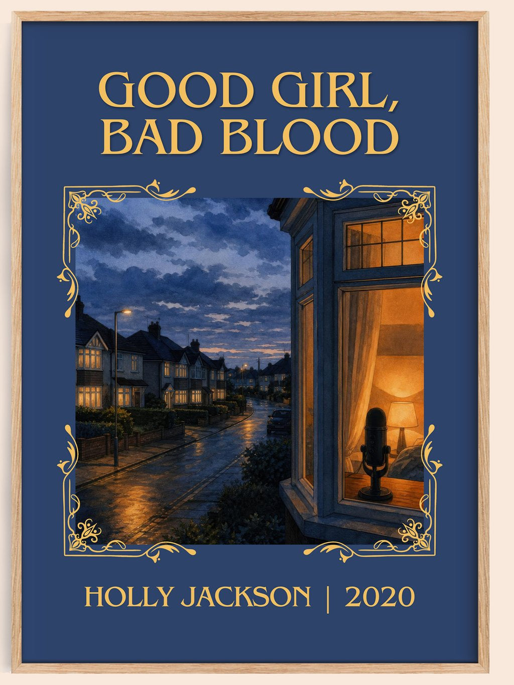Good Girl, Bad Blood Classic Book Art Print by Holly Jackson – book poster