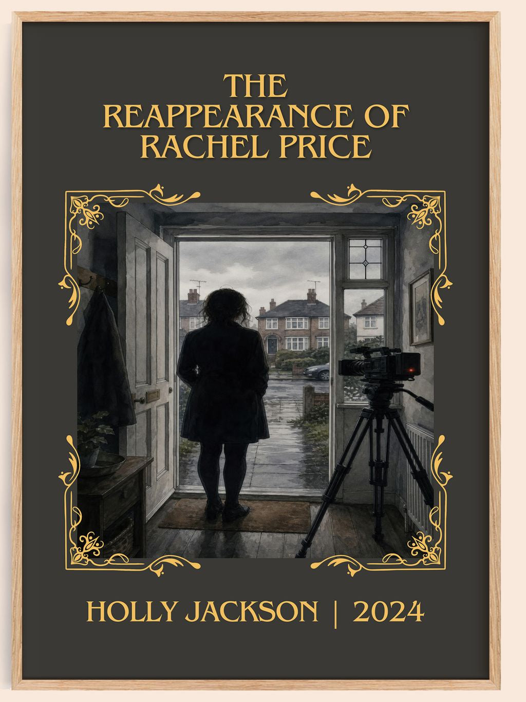 Reappearance of Rachel Price Classic Book Art Print by Holly Jackson – book poster
