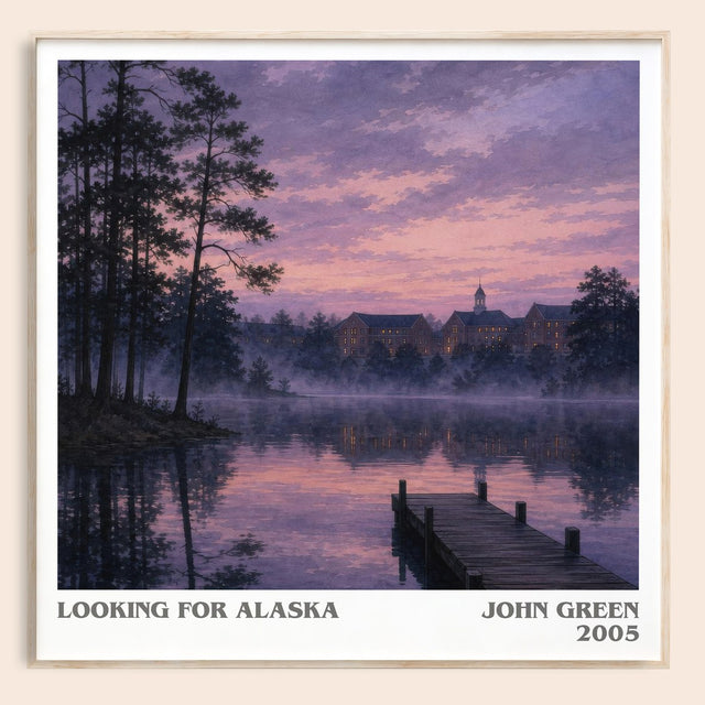 Looking For Alaska Literary Art Print by John Green