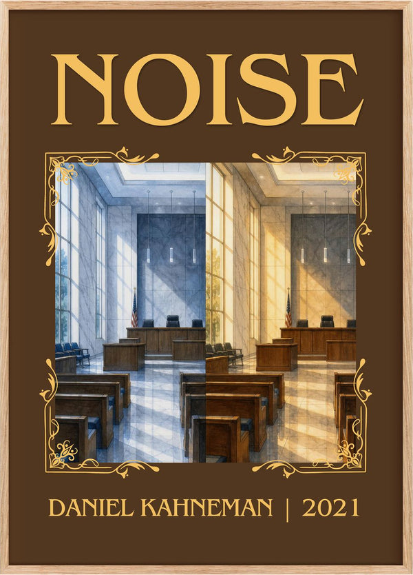 Noise Classic Book Art Print by Daniel Kahneman