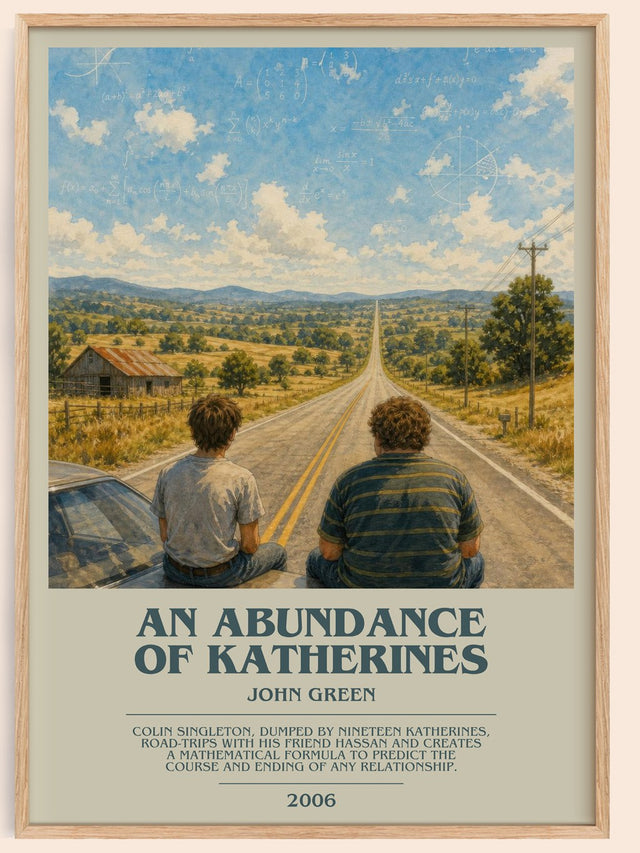 An Abundance Of Katherines Bookish Wall Art by John Green