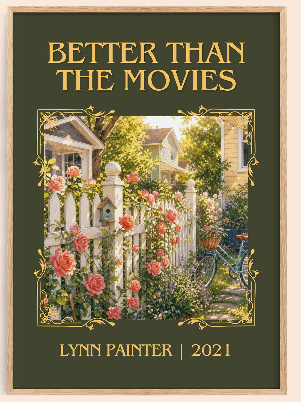 Better Than the Movies Classic Book Art Print by Lynn Painter – book poster