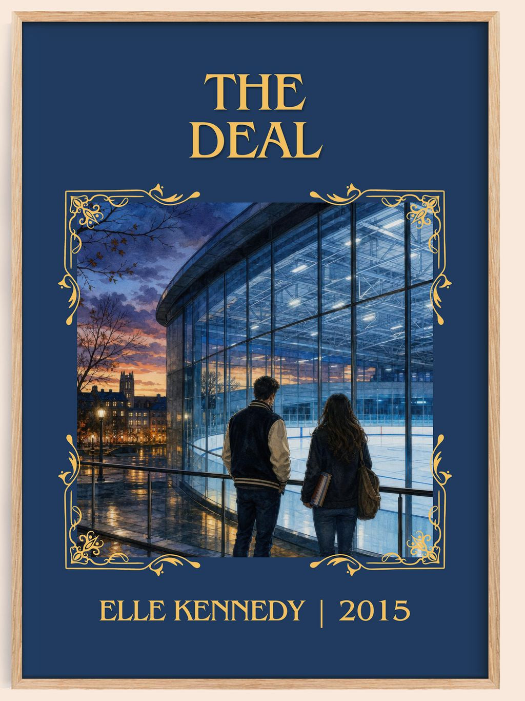 The Deal Classic Book Art Print by Elle Kennedy – book poster