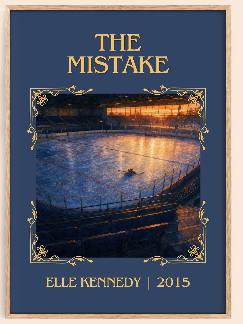 The Mistake Classic Book Art Print by Elle Kennedy – book poster