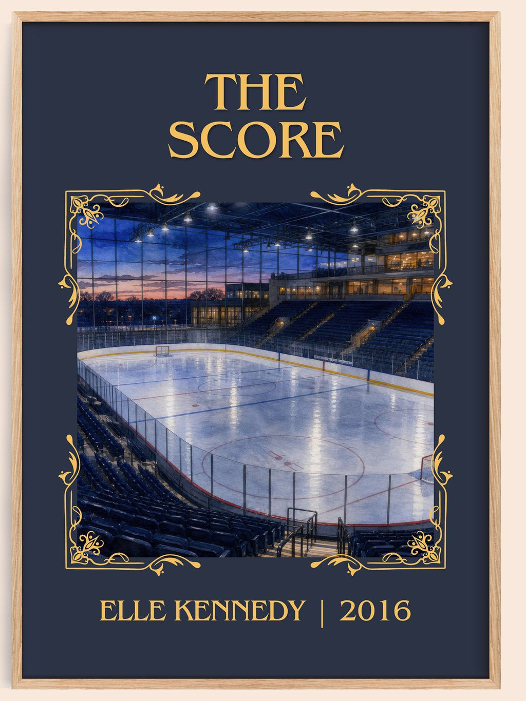 The Score Classic Book Art Print by Elle Kennedy – book poster