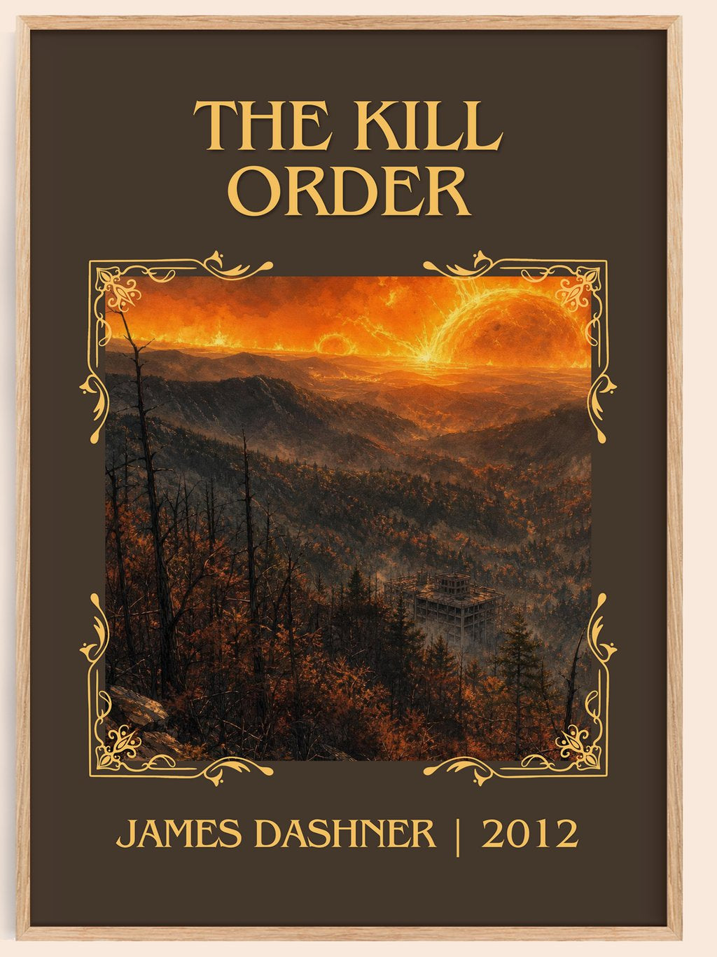 The Kill Order Classic Book Art Print by James Dashner – book poster