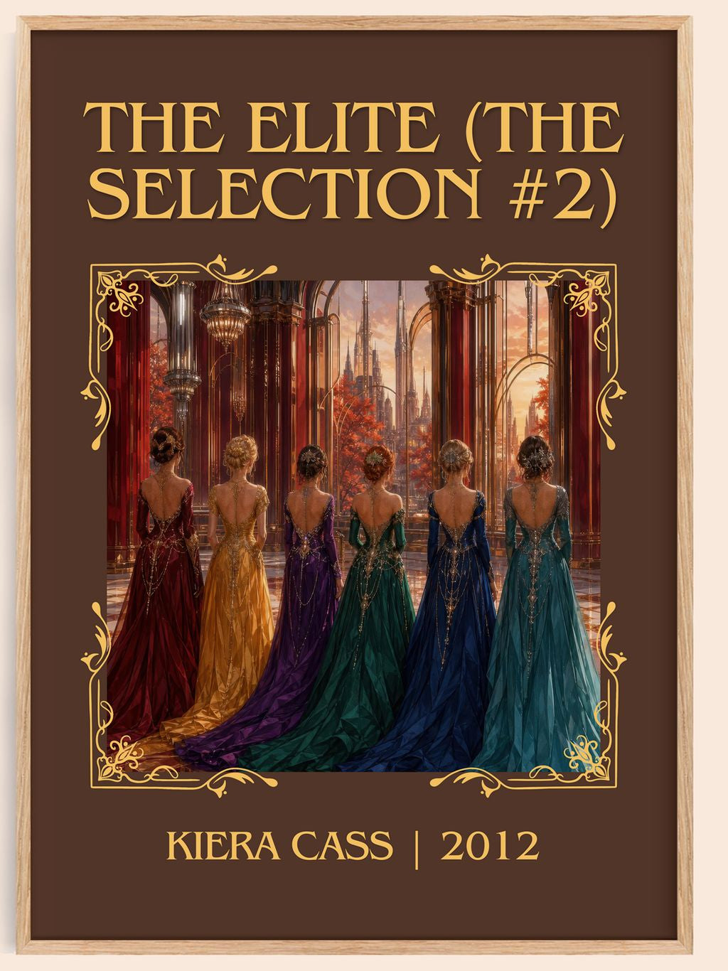 The Elite (The Selection #2) Classic Book Art Print by Kiera Cass – book poster