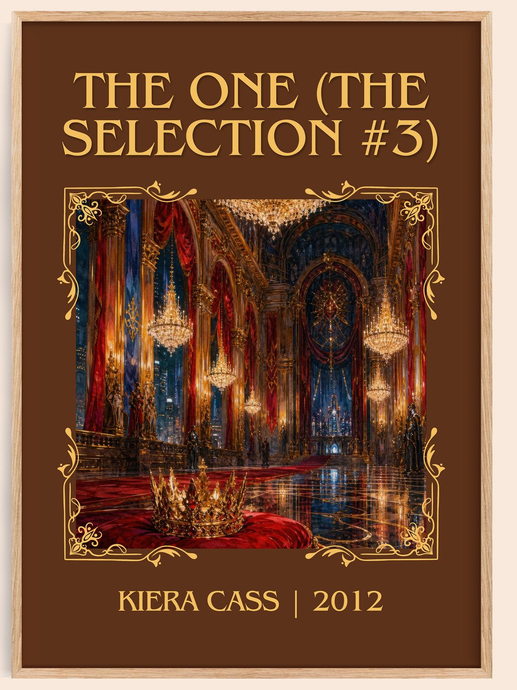 The One (The Selection #3) Classic Book Art Print by Kiera Cass – book poster