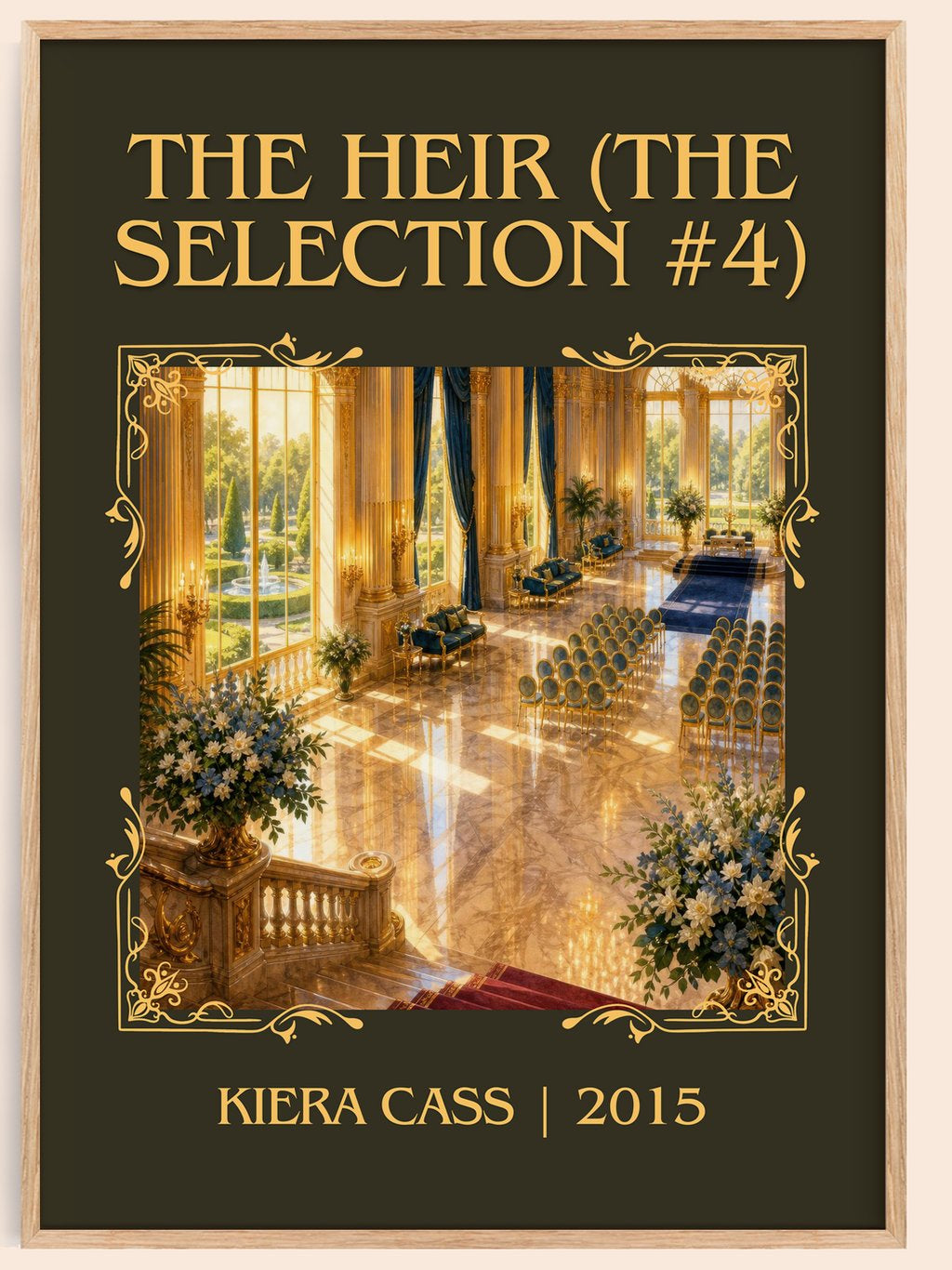 The Heir (The Selection #4) Classic Book Art Print by Kiera Cass – book poster