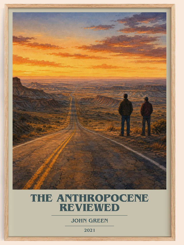 The Anthropocene Reviewed Book Cover Poster by John Green