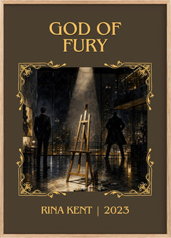 God of Fury Classic Book Art Print by Rina Kent