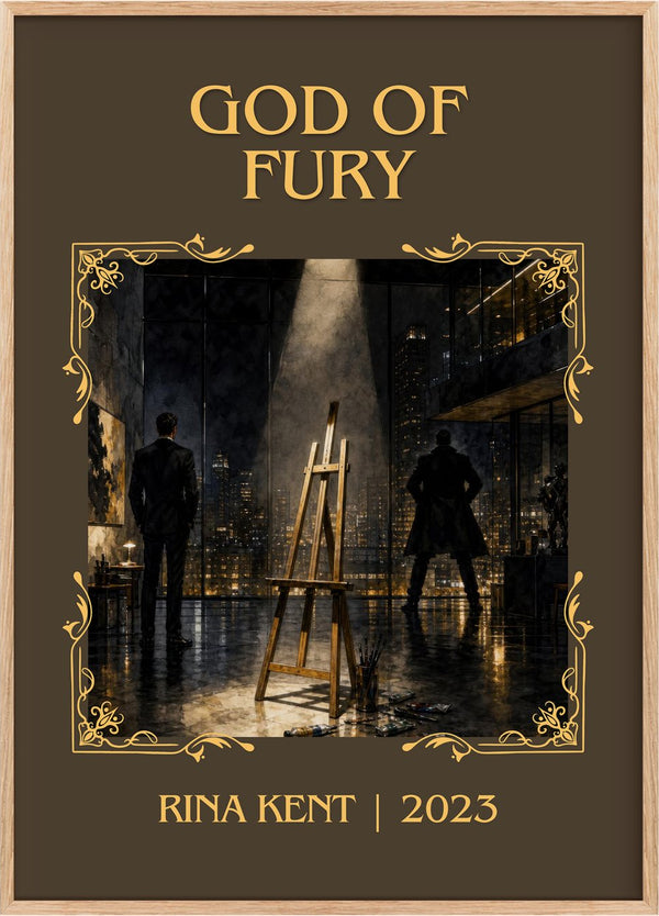 God of Fury Classic Book Art Print by Rina Kent