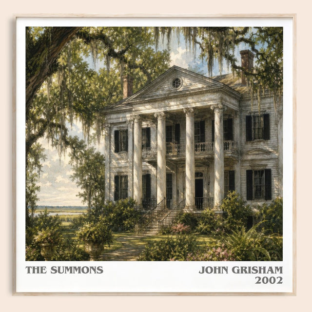 The Summons Literary Art Print by John Grisham