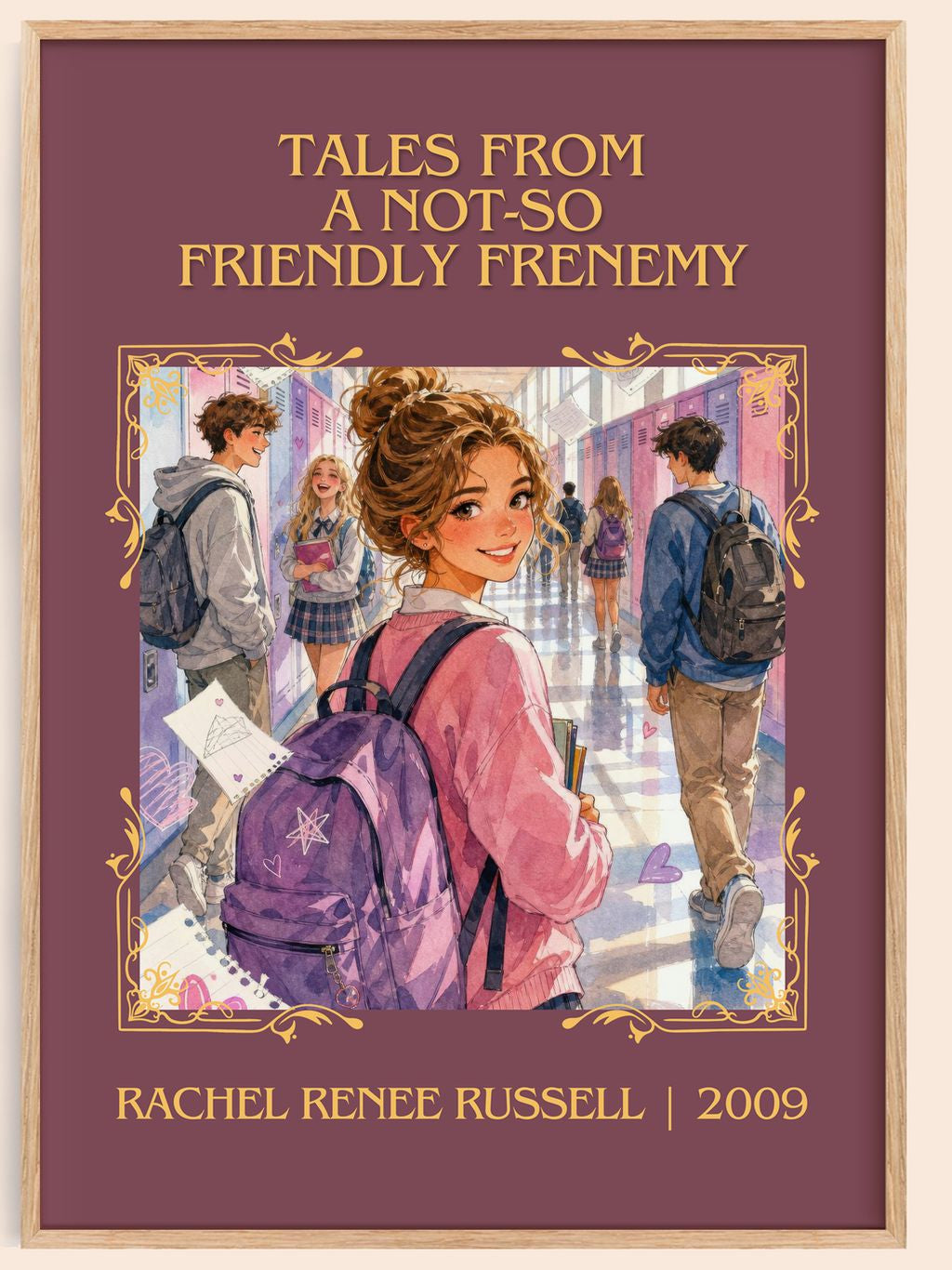 Tales from a Not-So Friendly Frenemy Classic Book Art Print by Rachel Renée Russell – book poster