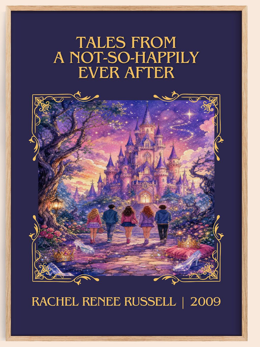 Tales from a Not-So-Happily Ever After Classic Book Art Print by Rachel Renée Russell – book poster