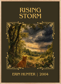 Rising Storm Classic Book Art Print by Erin Hunter
