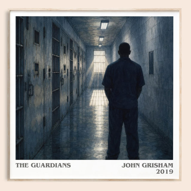 The Guardians Literary Art Print by John Grisham