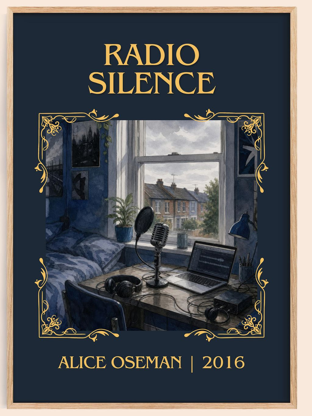 Radio Silence Classic Book Art Print by Alice Oseman – book poster