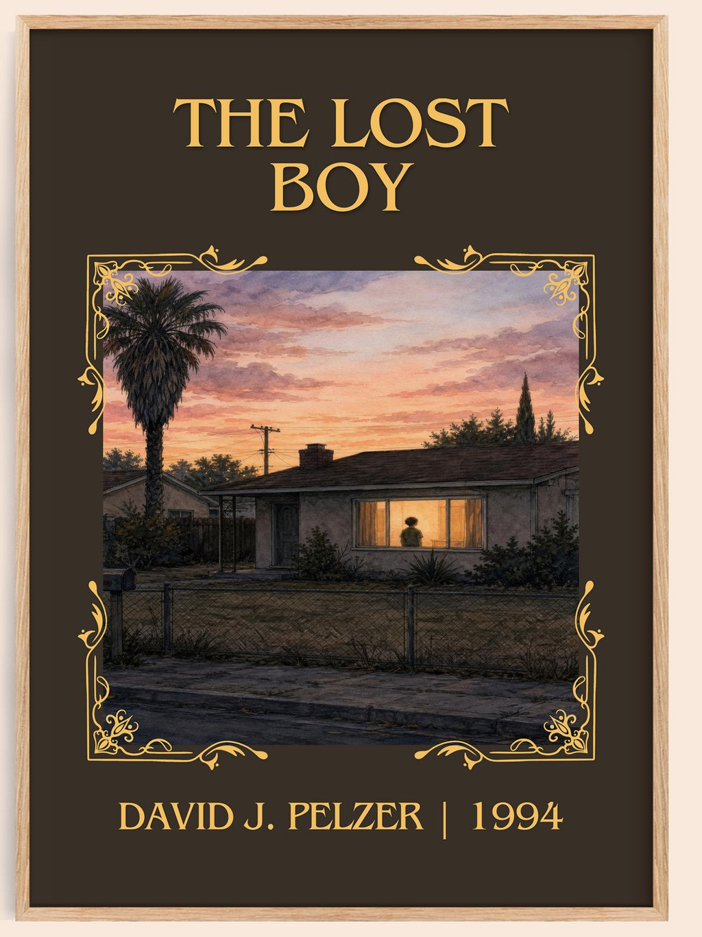 The lost boy Classic Book Art Print by David J. Pelzer – book poster