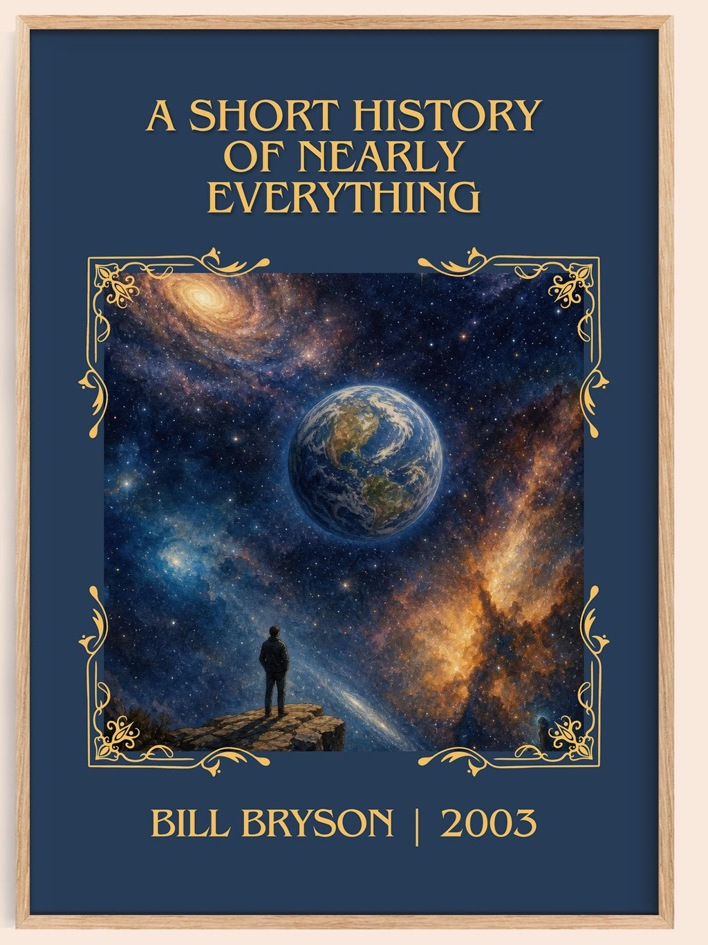short history of nearly everything Classic Book Art Print by B. Bryson – book poster