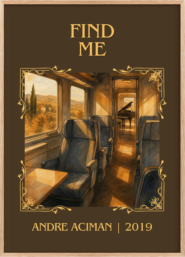 Find Me Classic Book Art Print by André Aciman