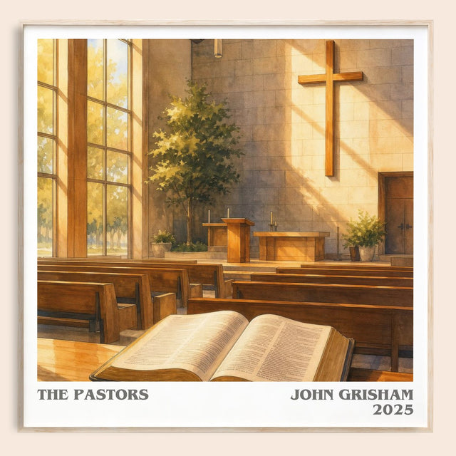 The Pastors Literary Art Print by John Grisham
