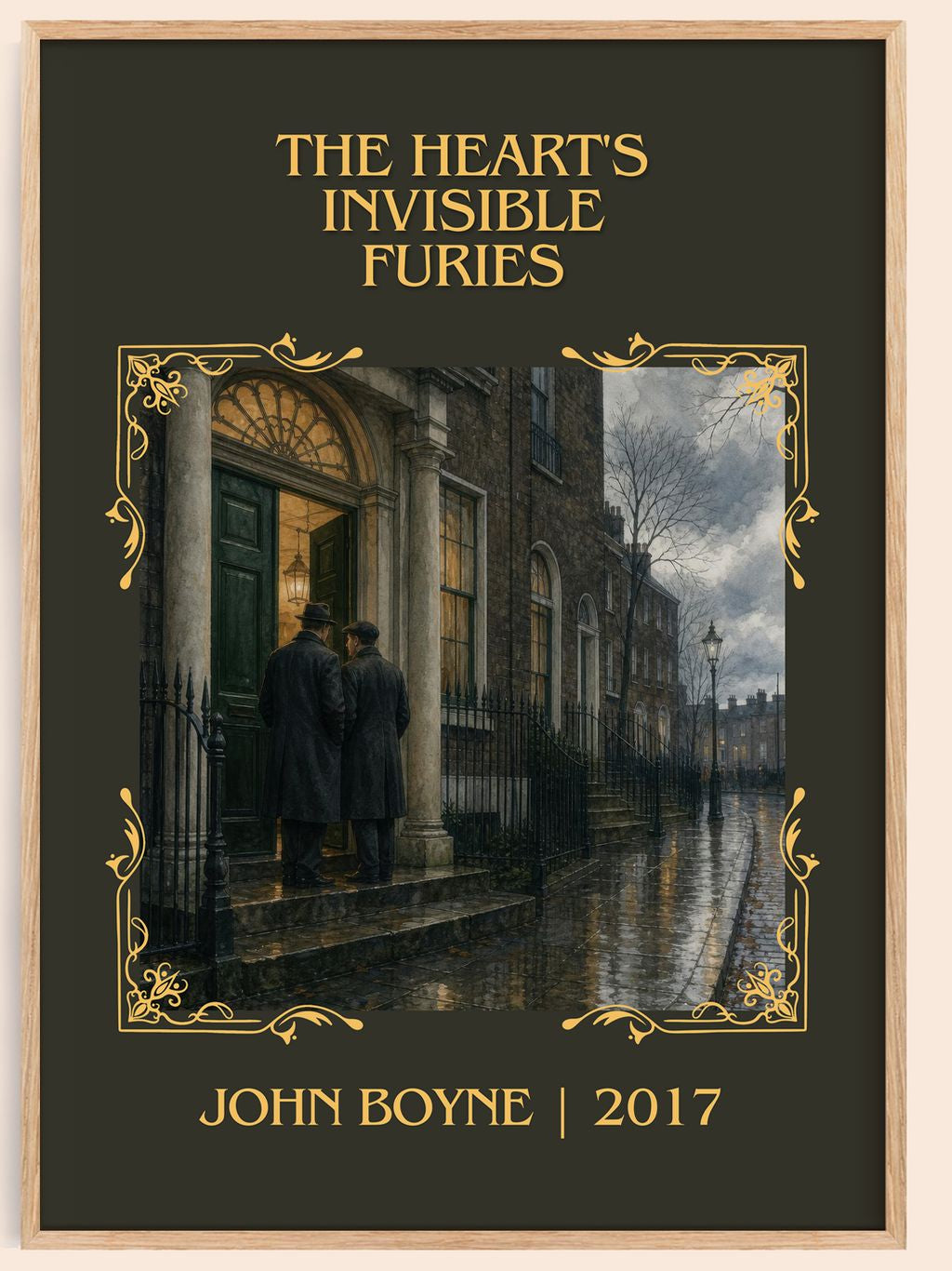 The Heart's Invisible Furies Classic Book Art Print by John Boyne – book poster