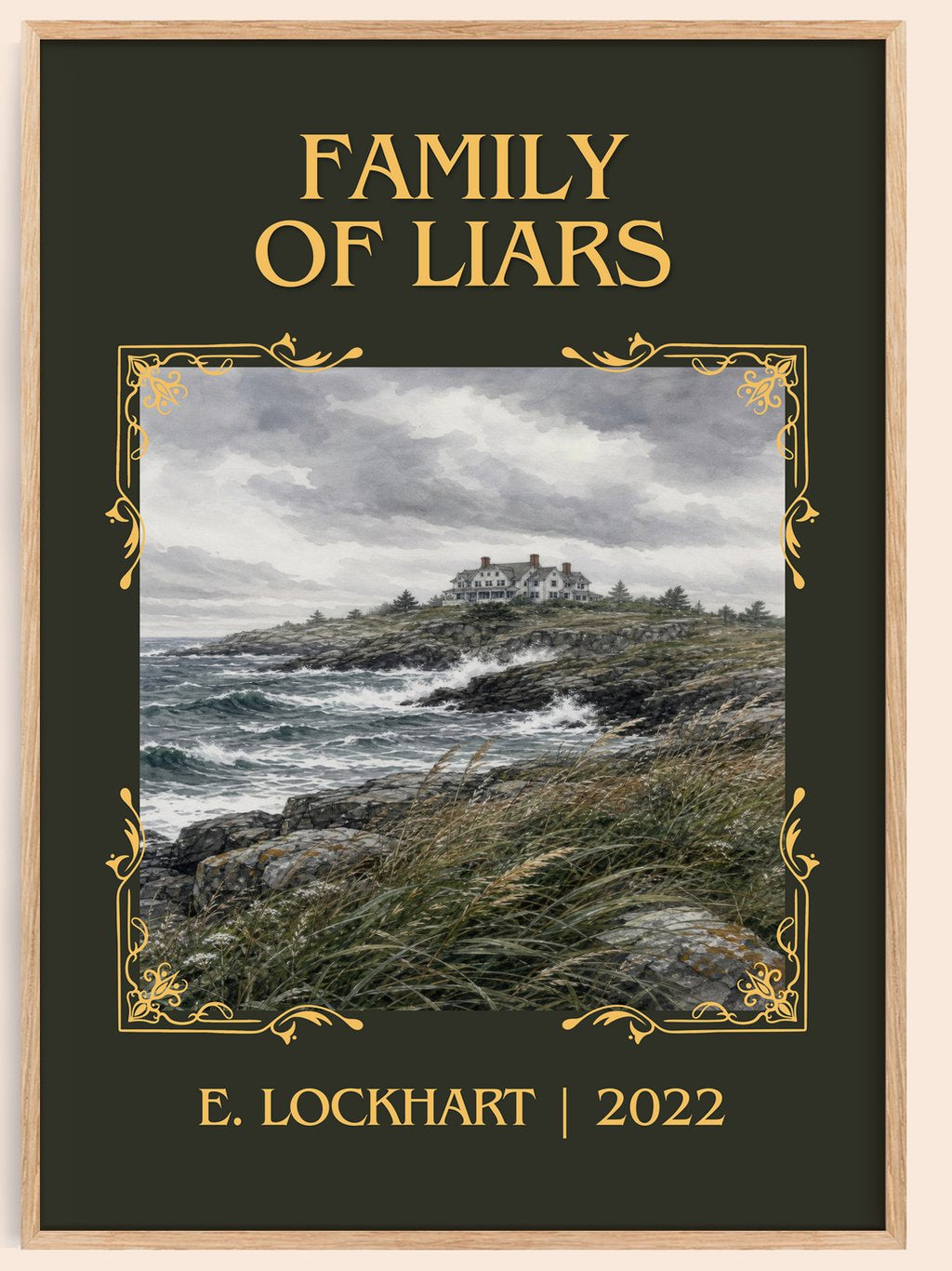 Family of Liars Classic Book Art Print by E. Lockhart – book poster