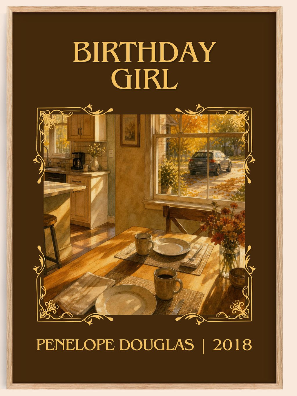 Birthday Girl Classic Book Art Print by Penelope Douglas – book poster