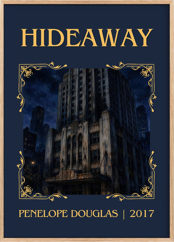 Hideaway Classic Book Art Print by Penelope Douglas