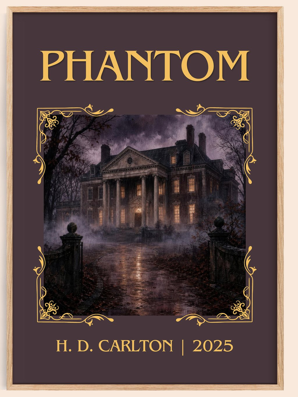 Phantom Classic Book Art Print by H. D. Carlton – book poster