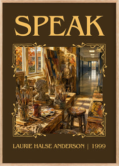 Speak Classic Book Art Print by Laurie Halse Anderson