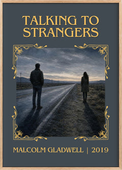 Talking to Strangers Classic Book Art Print by Malcolm Gladwell