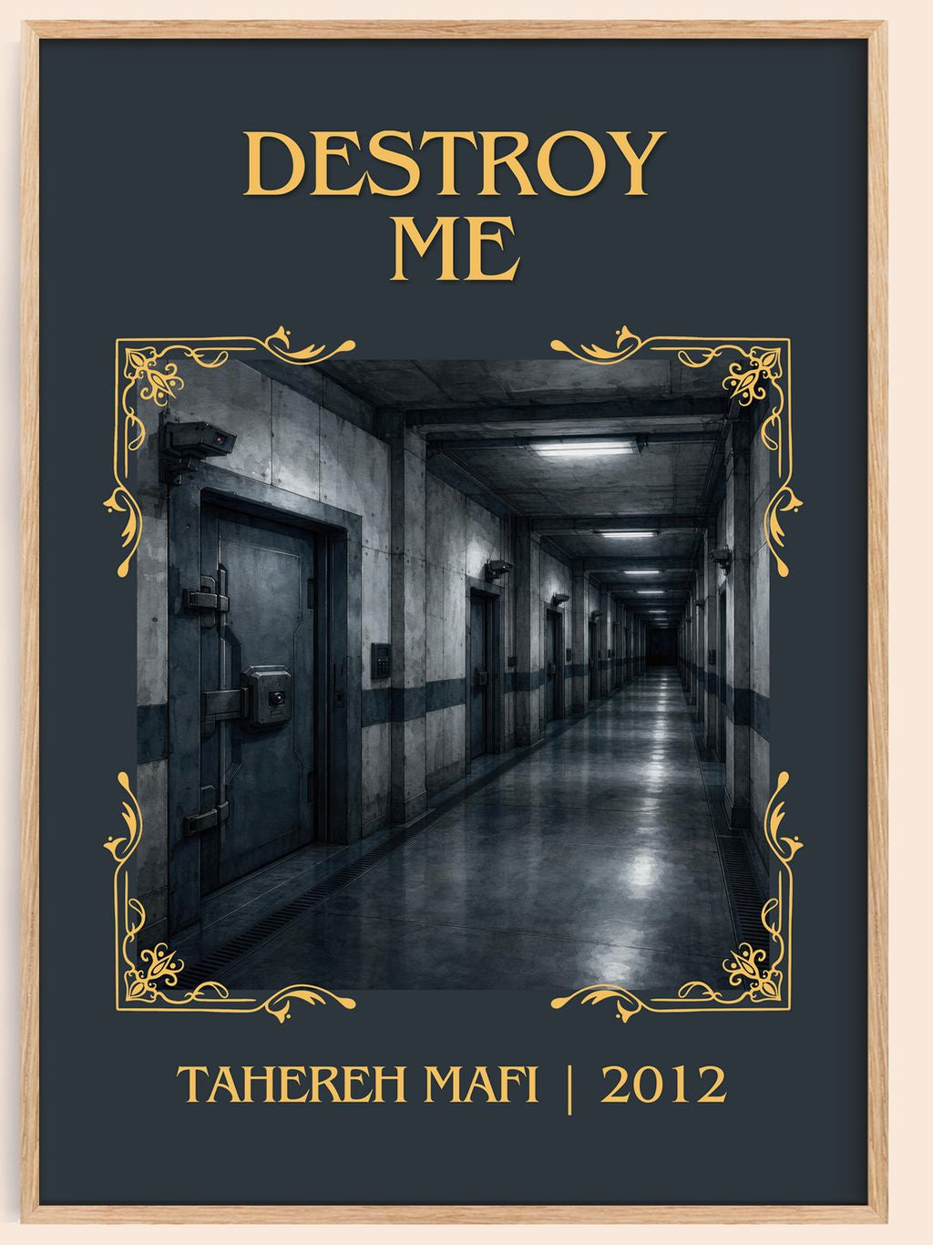 Destroy Me Classic Book Art Print by Tahereh Mafi – book poster