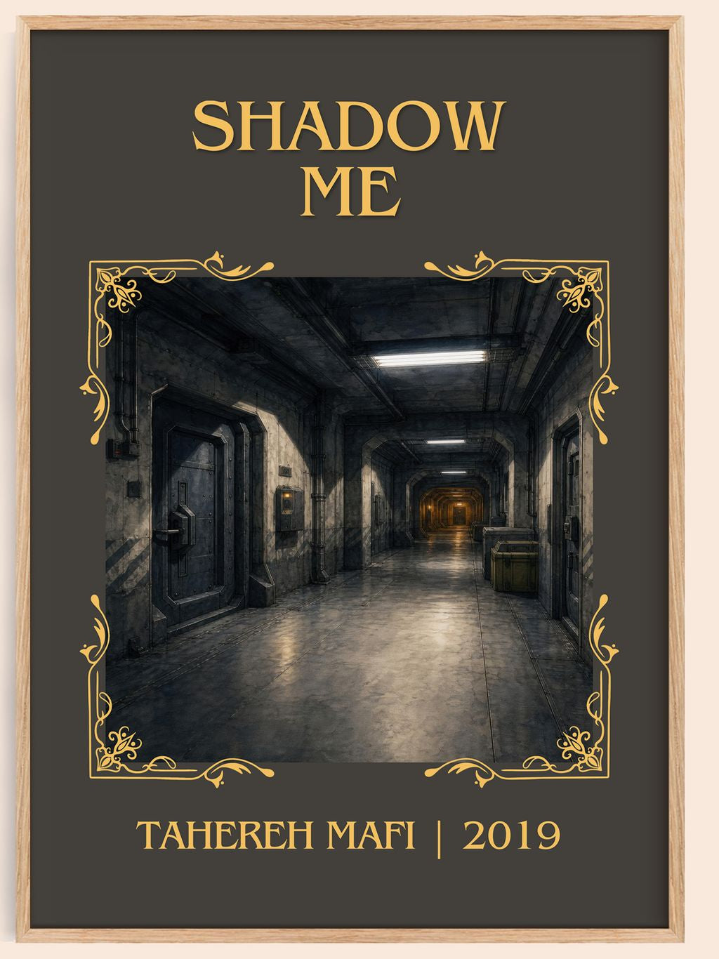 Shadow Me Classic Book Art Print by Tahereh Mafi – book poster
