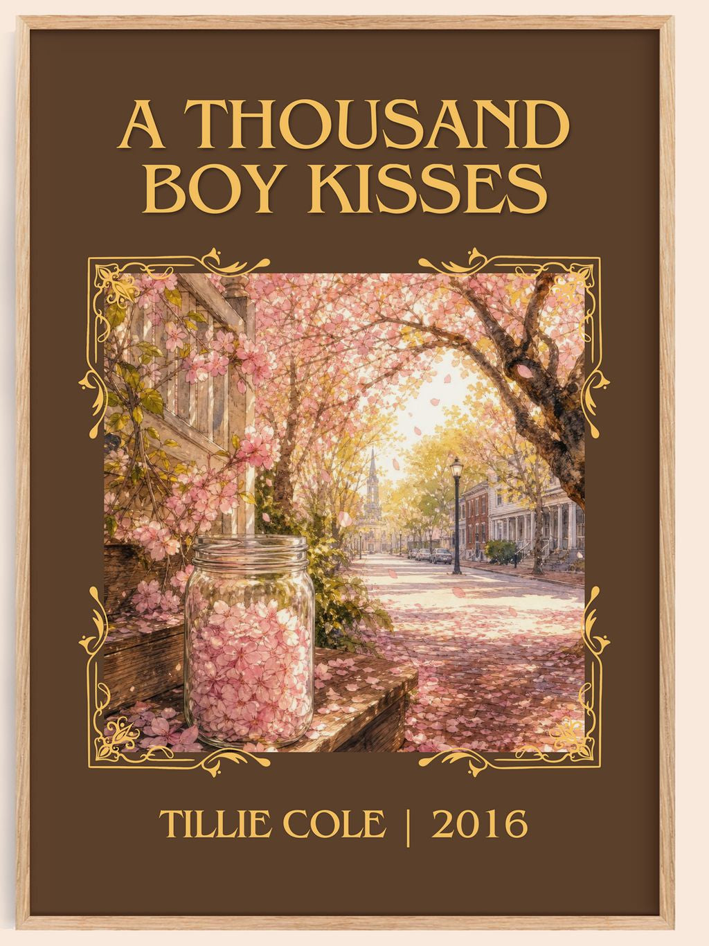 A Thousand Boy Kisses Classic Book Art Print by Tillie Cole – book poster