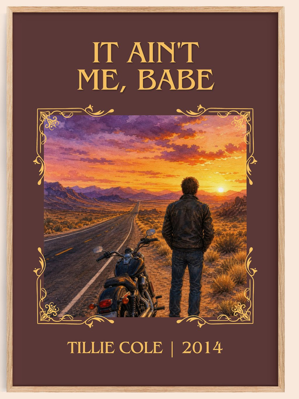 It Ain't Me, Babe Classic Book Art Print by Tillie Cole – book poster