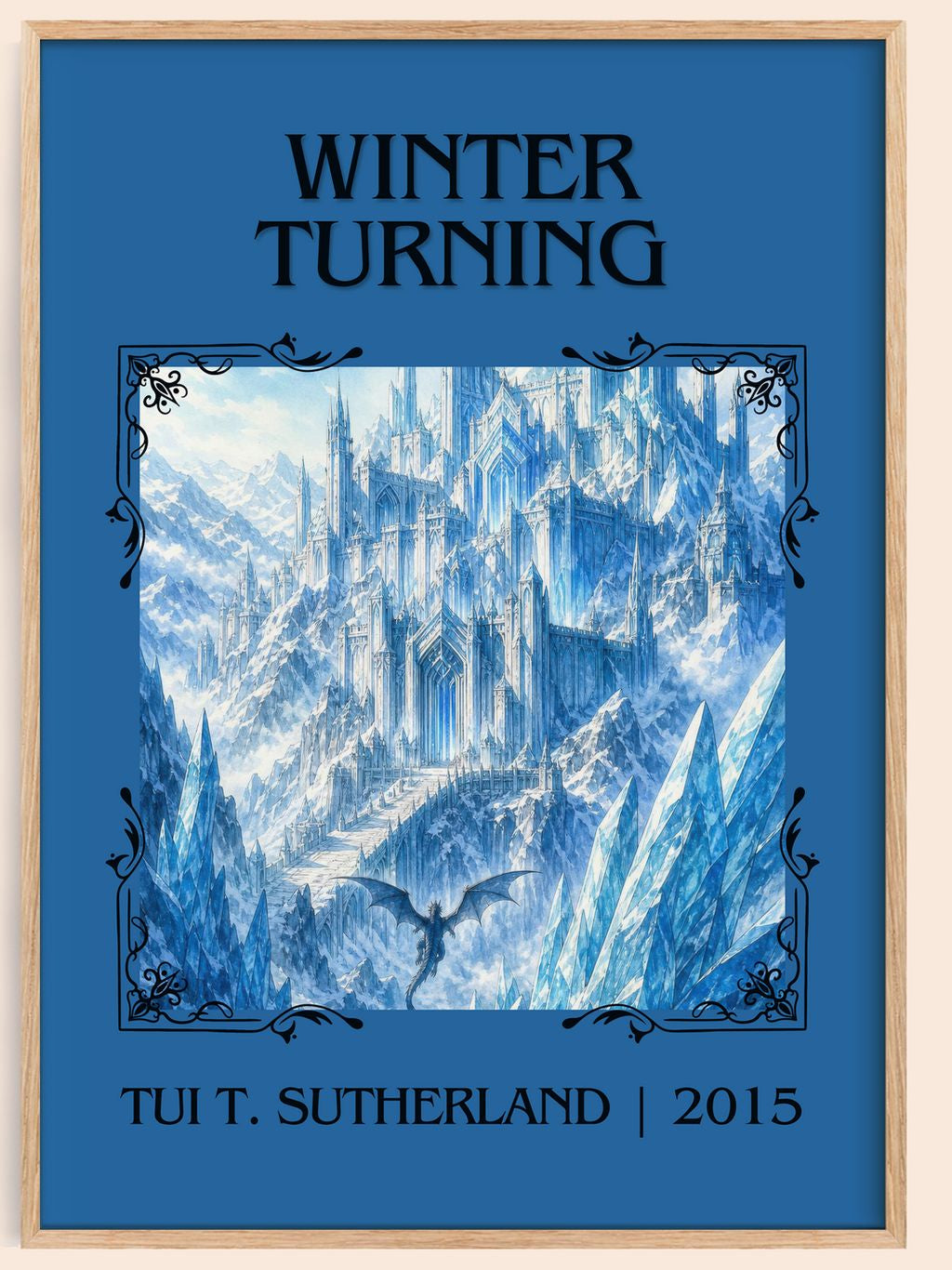 Winter Turning Classic Book Art Print by Tui T. Sutherland – book poster