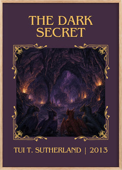 The Dark Secret Classic Book Art Print by Tui T. Sutherland